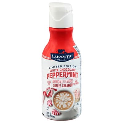Lucerne Coffee Creamer Peppermint White Chocolate