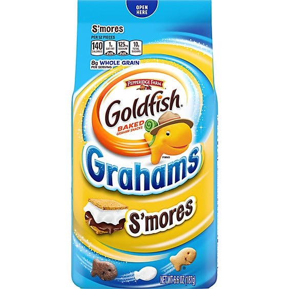 Is it Dairy Free? Pepperidge Farm Goldfish Grahams Baked Snack Smores