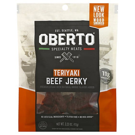 Is it Vegan? Oberto Beef Jerky Teriyaki