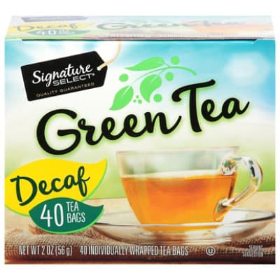 Signature Select Decaf Green Tea