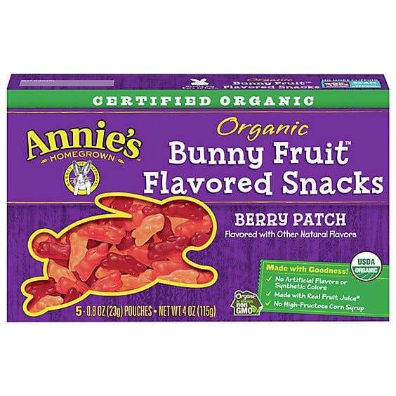 Is it Alpha Gal friendly? Annie's Homegrown Organic Berry Patch Bunny Fruit Snacks