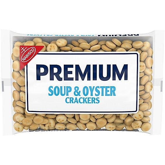 Is it Pescatarian? Premium Crackers Soup & Oyster