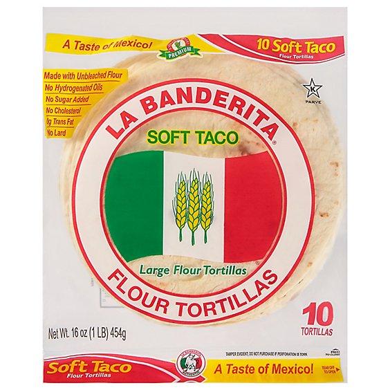 Is it Corn Free? La Banderita Tortillas Flour Large Soft Taco Bag