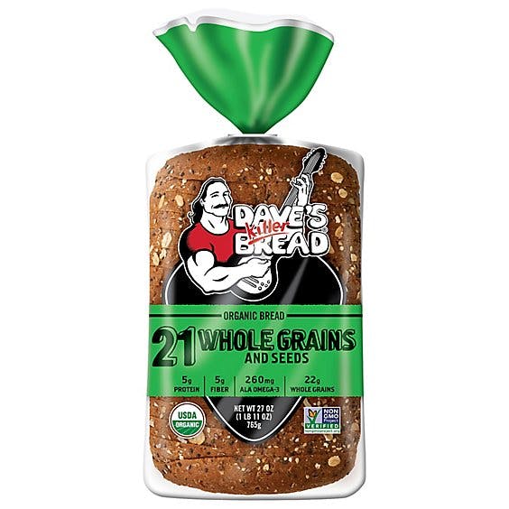 Is it Vegetarian? Dave's Killer Bread 21 Whole Grains And Seeds Organic Bread