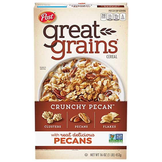 Is it Low FODMAP? Great Grains Cereal Crunchy Pecan