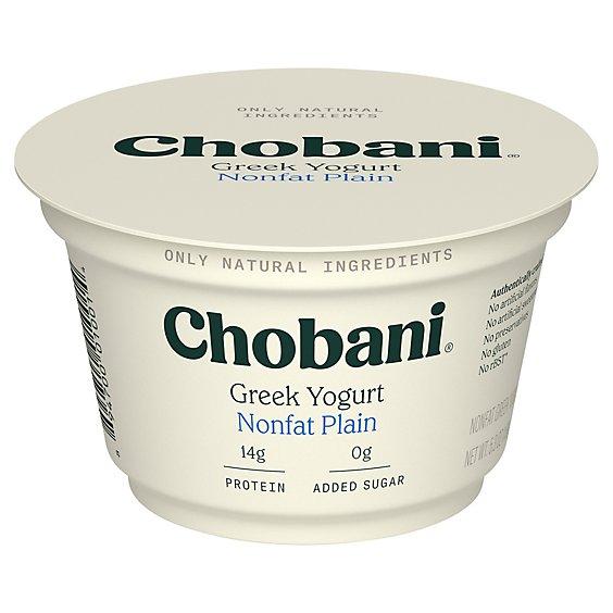 Is it Low FODMAP? Chobani Non-fat Plain Greek Yogurt