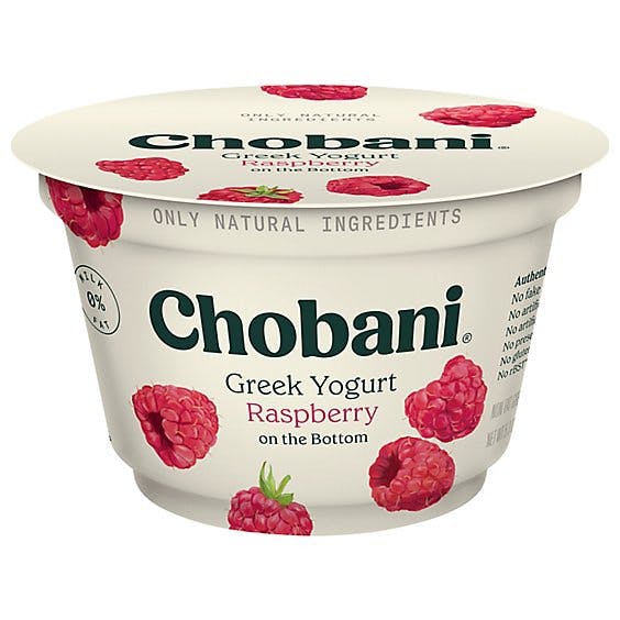 Is it Tree Nut Free? Chobani 0% Greek Yogurt With Raspberry On The Bottom