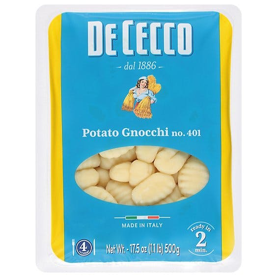 Is it Mediterranean Diet Friendly? De Cecco Potato Gnocchi No