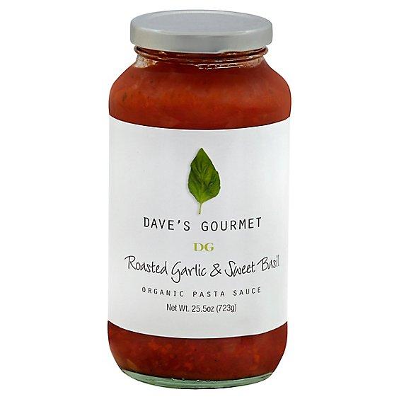 Is it Low Histamine? Daves Gourmet Organic Pasta Sauce Roasted Garlic & Sweet Basil