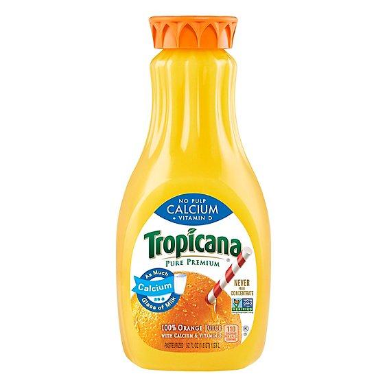 Is it MSG Free? Tropicana No Pulp Calcium + Vitamin D 100% Orange Juice