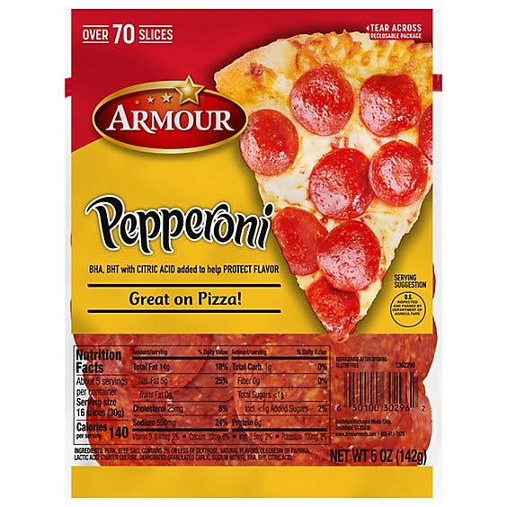 Is it MSG Free? Armour Pepperoni Slices