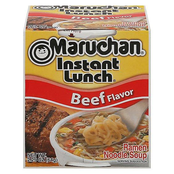 Is it Soy Free? Maruchan Instant Lunch Beef Flavor Ramen Noodle Soup