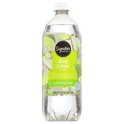 Signature Select Key Lime Sparkling Water Beverage