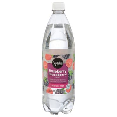 Signature Select Raspberry Blackberry Sparkling Water