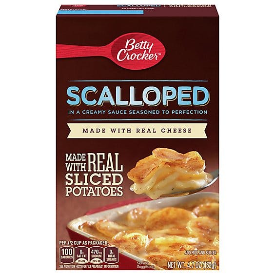 Is it Dairy Free? Betty Crocker Potatoes Scalloped Box