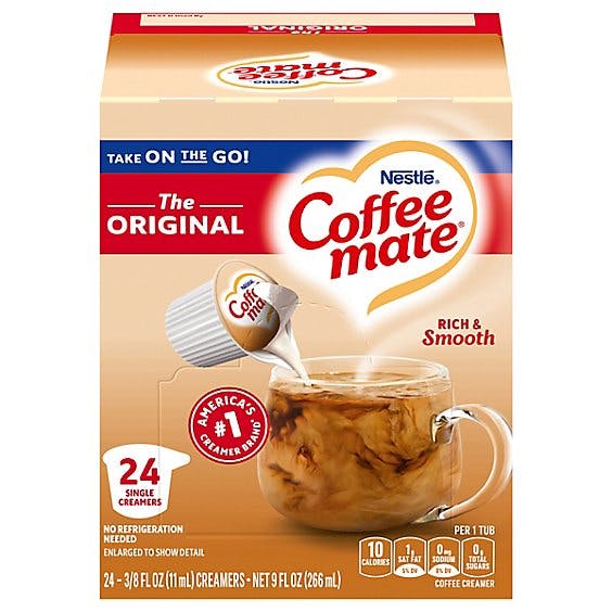 Is it Paleo? Coffee-mate The Original Liquid Coffee Creamer Single Serve