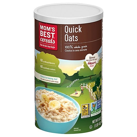 Is it Dairy Free? Mom's Best Naturals Quick Oats