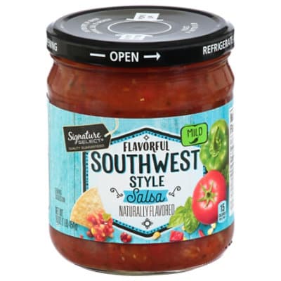 Signature Select Southwest Mild Salsa Jar