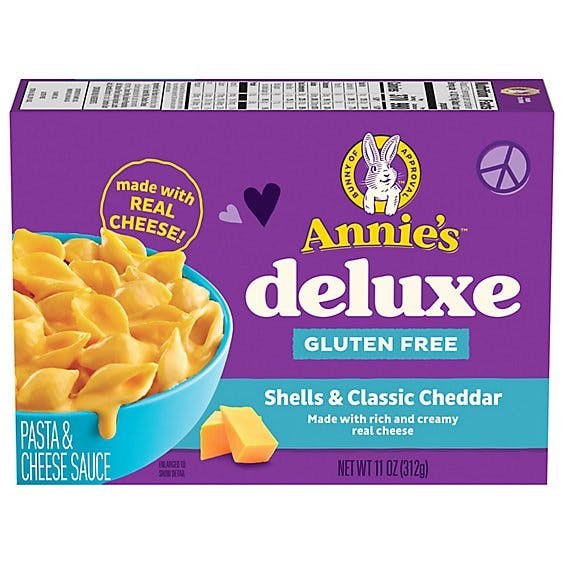 Is it Pescatarian? Annie's Homegrown Creamy Deluxe Gluten Free Pasta & Extra Cheesy Cheddar Sauce