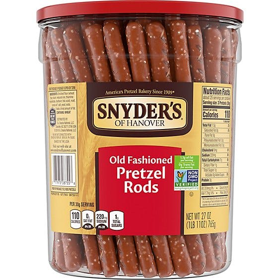 Is it Wheat Free? Snyders Of Hanover Pretzel Rods Old Fashioned