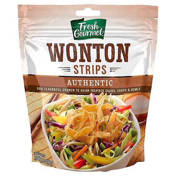 Is it Shellfish Free? Fresh Gourmet Authentic Wonton Strips