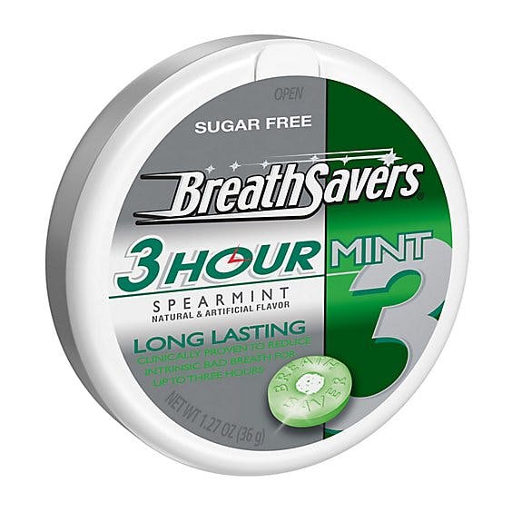 Is it Egg Free? Breathsavers Mints In Spearmint Flavor