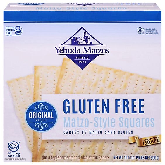 Is it Wheat Free? Yehuda Matzo-style Aquares