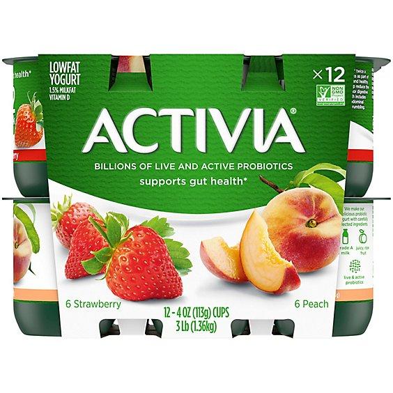 Is it Low FODMAP? Activia Probiotic Peach & Strawberry Yogurt Variety