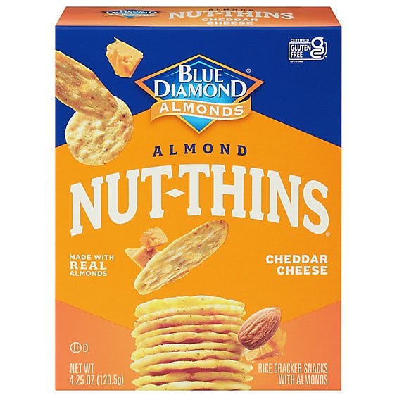 Is it Vegan? Blue Diamond Cheddar Cheese Nut-thins