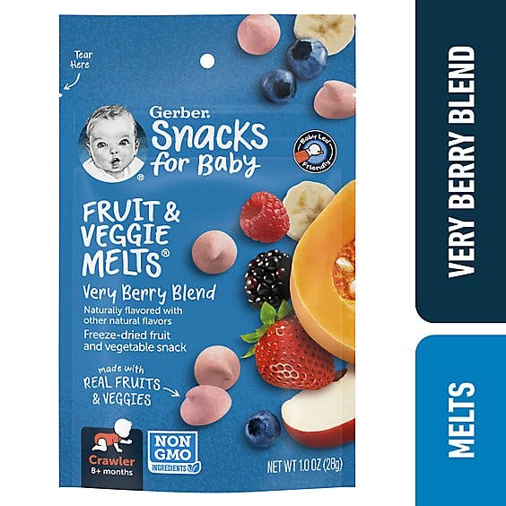 Is it Vegetarian? Gerber Graduates Fruit & Veggie Melts Very Berry Blend