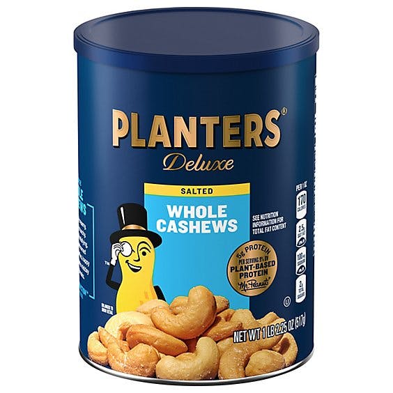 Is it Gelatin free? Planters Deluxe Cashews Whole
