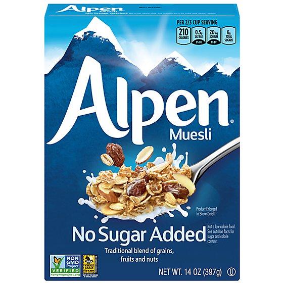 Is it Soy Free? Alpen Muesli No Sugar Added Traditional Blend Of Grains, Fruits And Nuts