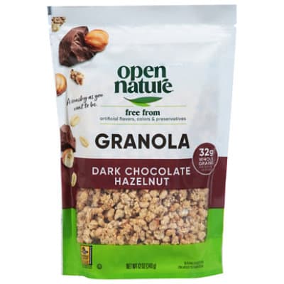 Open Nature Granola Hazelnut Dark Chocolate