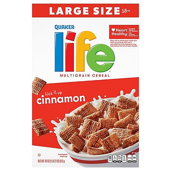 Is it Low FODMAP? Life Cereal Multigrain Cinnamon