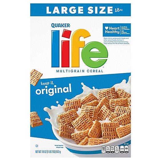 Is it Pescatarian? Quaker Life Multigrain Cereal