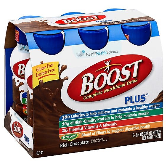 Is it Dairy Free? Boost Plus Nutritional Drink Rich Chocolate