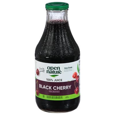 Open Nature 100% Juice Black Cherry