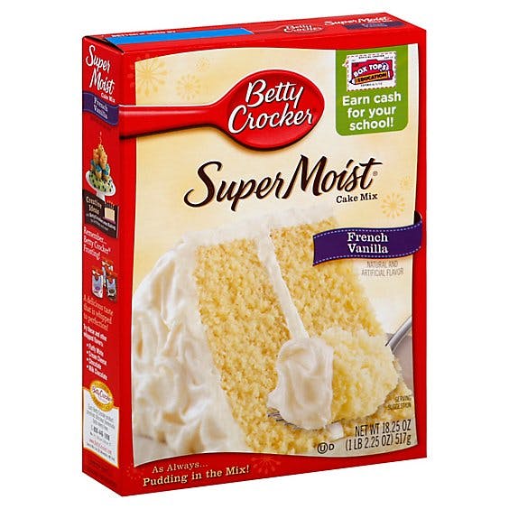 Is it Alpha Gal Friendly? Betty Crocker Cake Mix Super Moist Delights French Vanilla