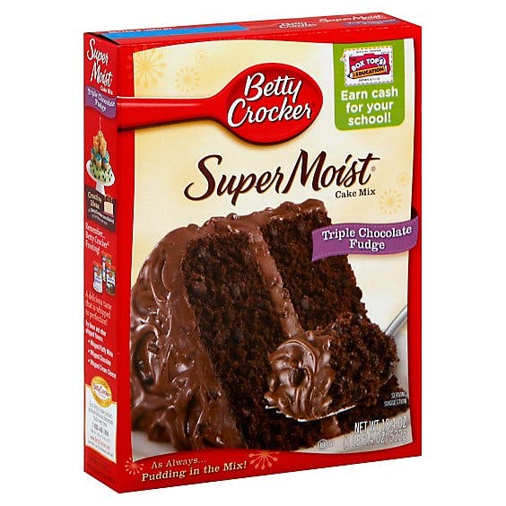 Is it Soy Free? Betty Crocker Super Moist Triple Chocolate Fudge Cake Mix