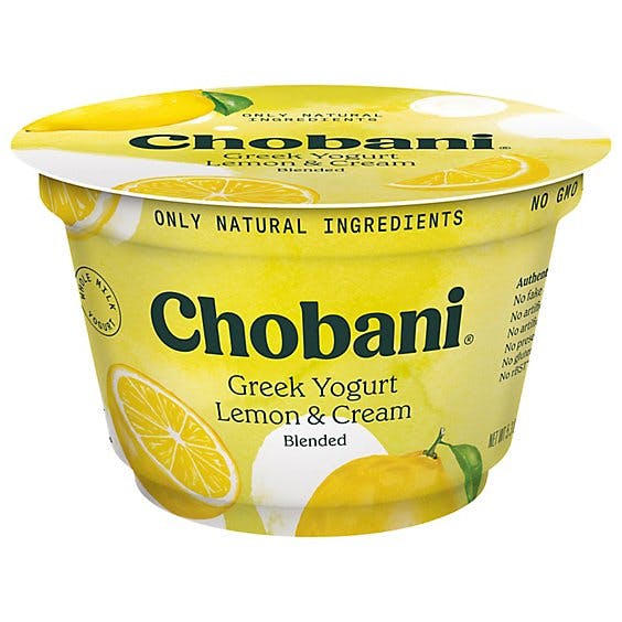 Is it Low FODMAP? Chobani Lemon Blended