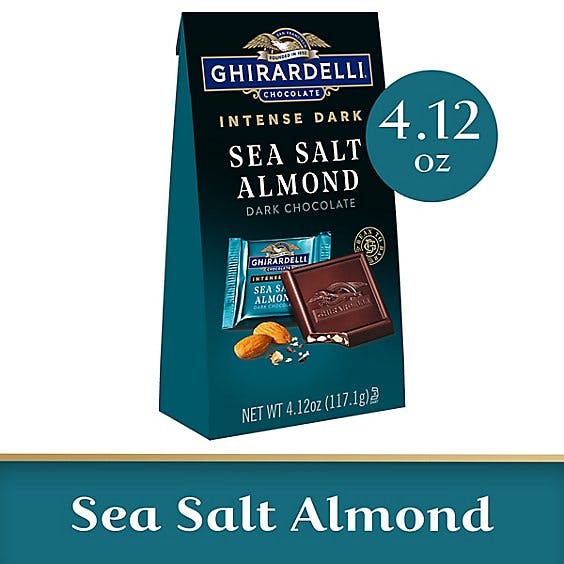 Is it Milk Free? Ghirardelli Intense Dark Sea Salt Soiree Chocolate Squares