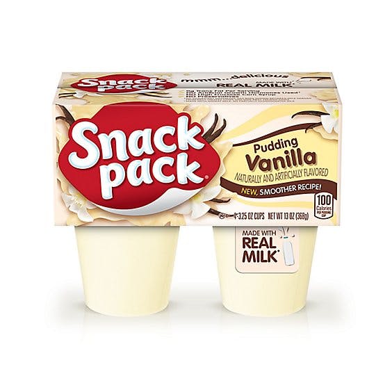 Is it Low FODMAP? Snack Pack Pudding Vanilla