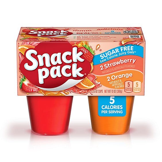 Is it Wheat Free? Snack Pack Juicy Gels Sugar Free Orange Strawberry