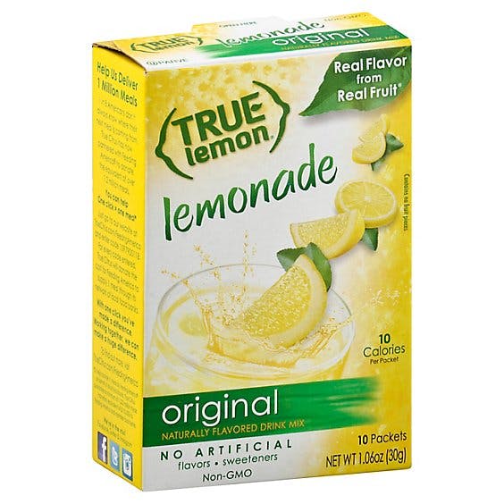 Is it Soy Free? True Lemon Drink Mix Original Lemonade