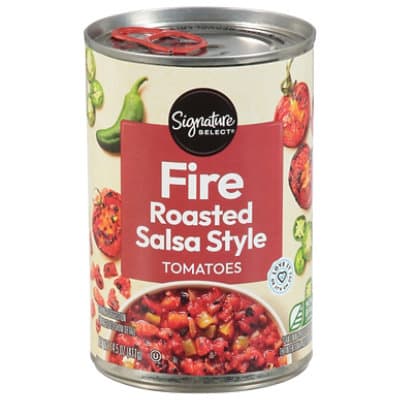 Signature Select Salsa Style Salsa Fire Roasted Tomatoes