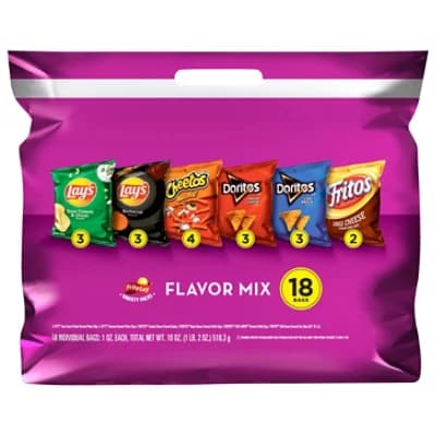 Frito-lay Flavor Mix Snacks Variety Pack, (assortment May Vary