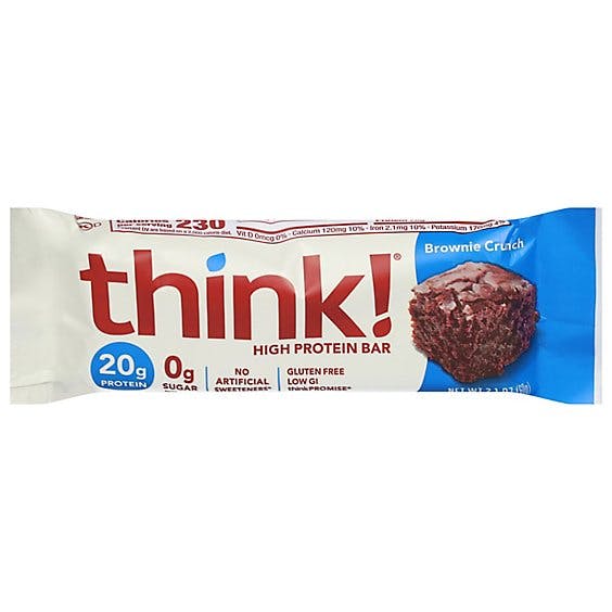 Is it Alpha Gal Friendly? Think! High Protein Bar Brownie Crunch