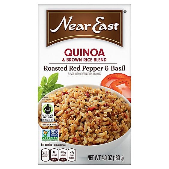 Is it Wheat Free? Near East Quinoa Blend Roasted Red Pepper & Basil Box