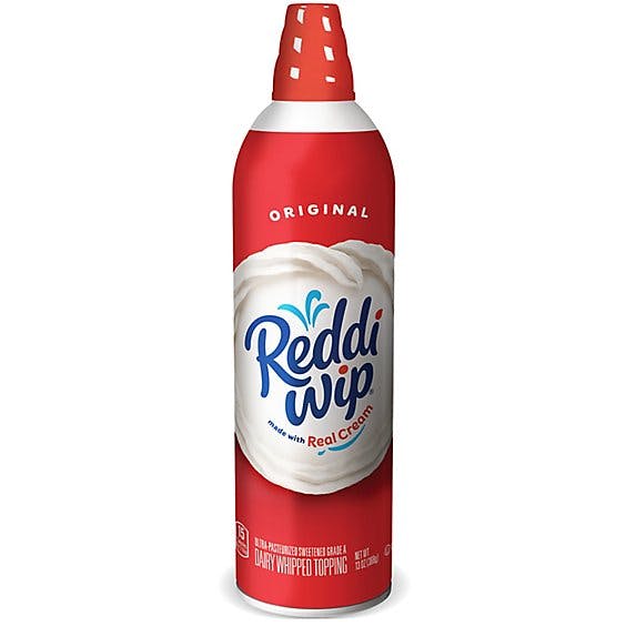Reddi Wip Original Whipped Topping Made With Real Cream Spray