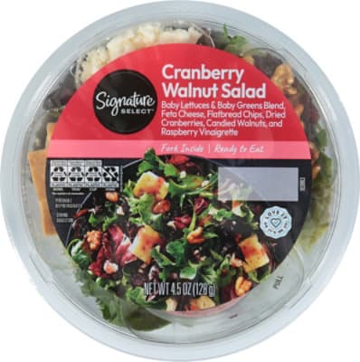 Signature Select/Farms Cafe Cranberry Walnut Bowl Salad